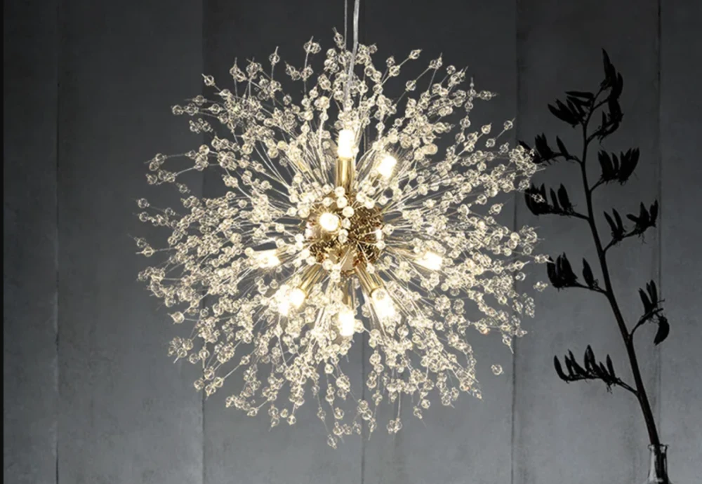 art deco bubble chandelier